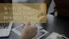 What Is the Average Cost of Business Travel in 2025?
